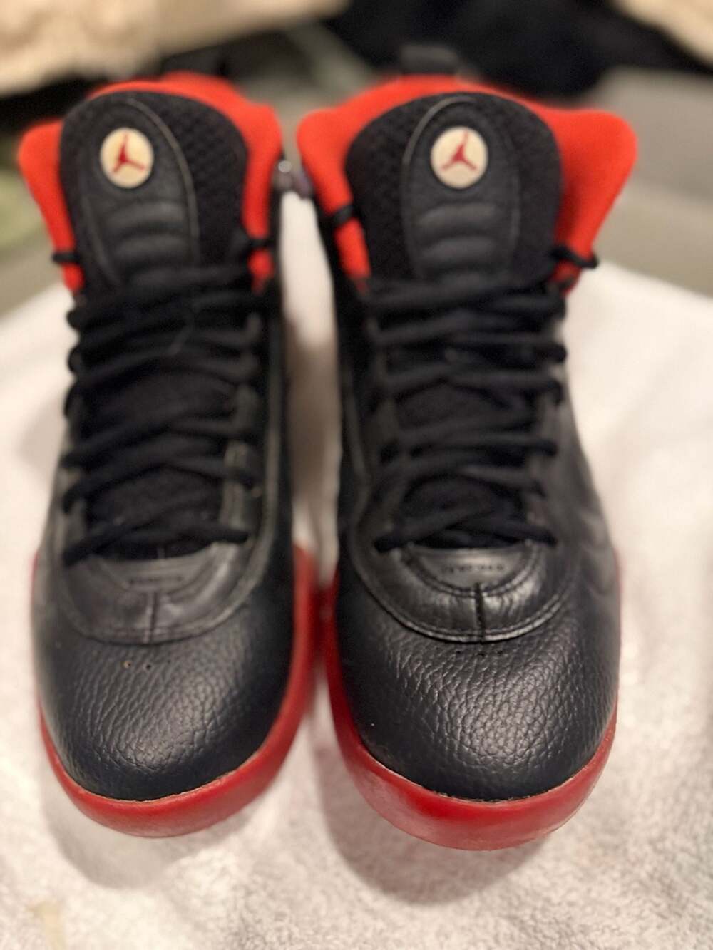 Nike Air Jordan Jumpman Pro Bred Black/Red Basketball Shoes